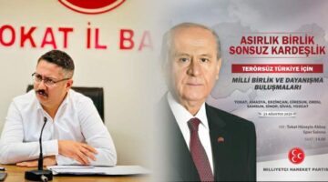 MHP’den “Milli Birlik ve Dayanışma” programı Tokat’ta