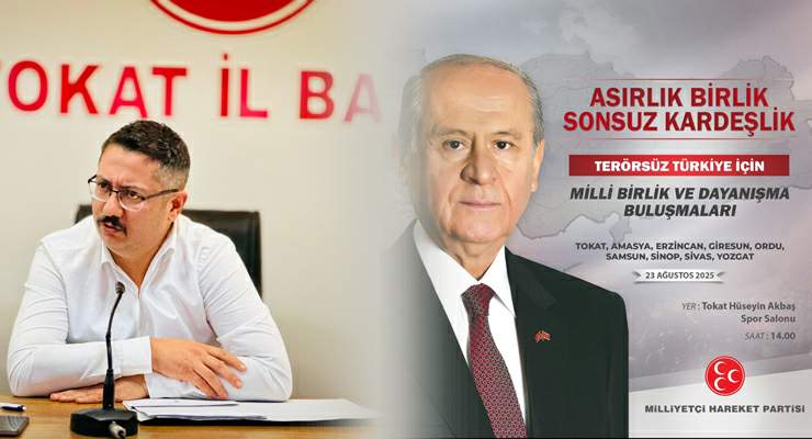 MHP’den “Milli Birlik ve Dayanışma” programı Tokat’ta