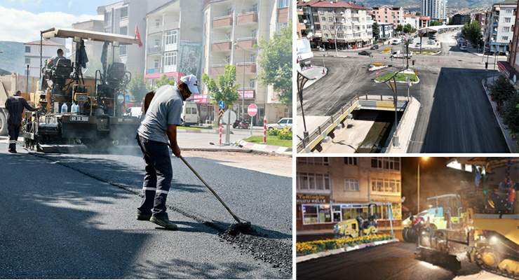 Tokat Belediyesi’nden eski Niksar Yolu Kavşağı’na modern dokunuş