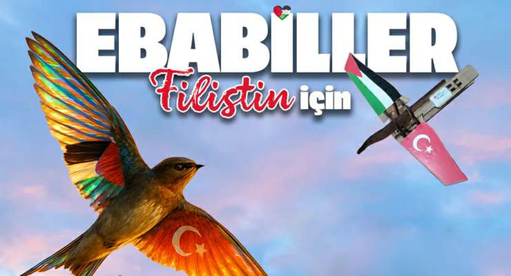 Tokat’ta yarın “Özgürlüğün Kanat Sesleri” Ebabiller Filistin için etkinliği