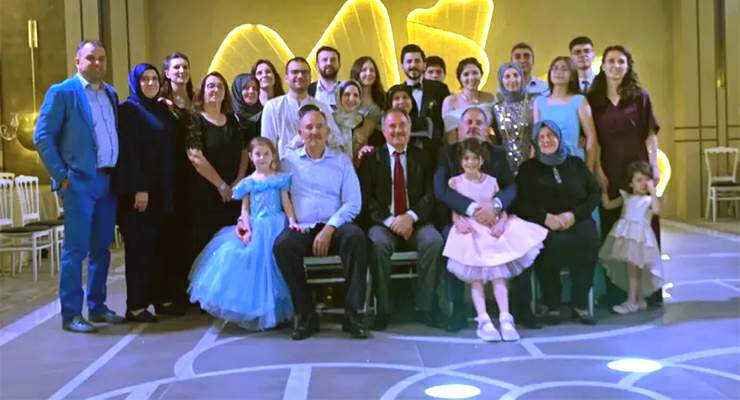 Mamak Bel. Bşk. Danışmanı İsmail Gençkurt’un oğlu muhteşem bir düğünle evlendi