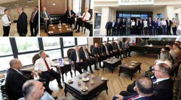 Musul Belediyesi Heyeti’nden TOGÜ’ye ziyaret