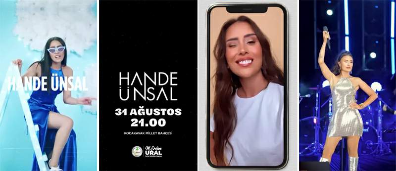 Hande Ünsal, 31 Ağustos’ta Millet Bahçesi’nde konser verecek