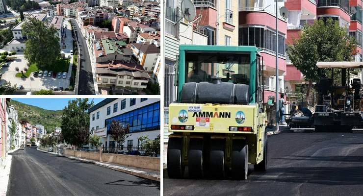 Mahmutpaşa’nın yolları artık güvenli ve trafiğe hazır