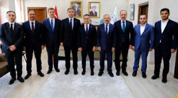 AK Parti Genel Bşk. Yard. Zafer Sırakaya TOGÜ’yü ziyaret etti
