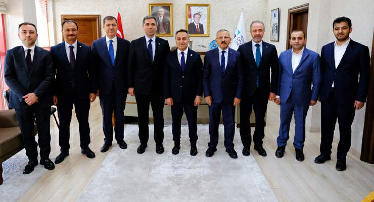 AK Parti Genel Bşk. Yard. Zafer Sırakaya TOGÜ’yü ziyaret etti