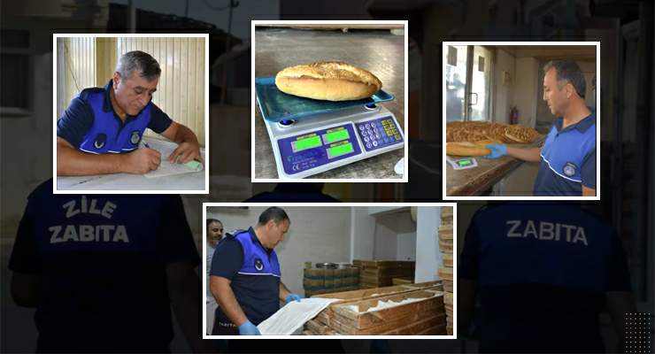 Zile’de “Ekmek Üretimi” denetim altında