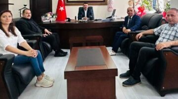 Tokat haber ekibi Tokat Cumhuriyet Başsavcısı Büyükyurt’u ziyaret etti