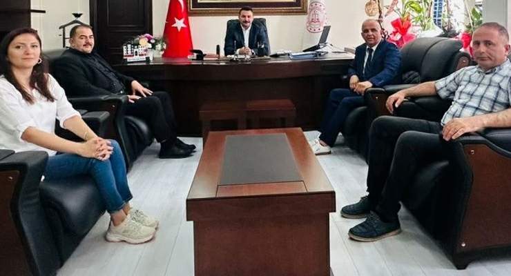 Tokat haber ekibi Tokat Cumhuriyet Başsavcısı Büyükyurt’u ziyaret etti