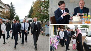 Başkan Yazıcıoğlu’na Kümbet Mahallesi’nde doğum günü sürprizi