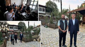 Milletvekili Arslan, “Onbeşliler” dizi setine ziyaret etti