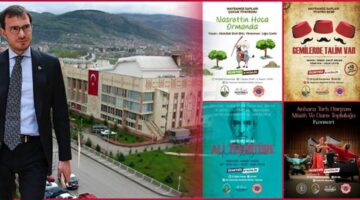 Tokat Belediyesi’nden kültür ve sanatla dolu dolu programlar
