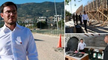 Başkan Yazıcıoğlu çalışma alanlarını inceledi