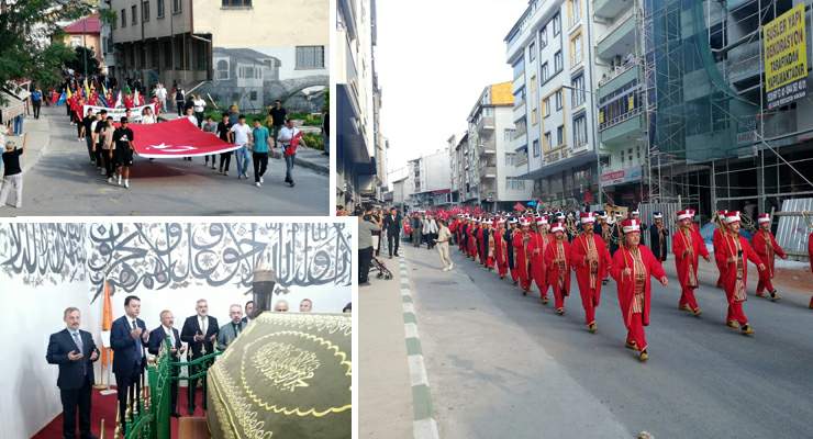 Niksar’da Tokat’ın fethinin 950 yılı mehteranla kutlandı