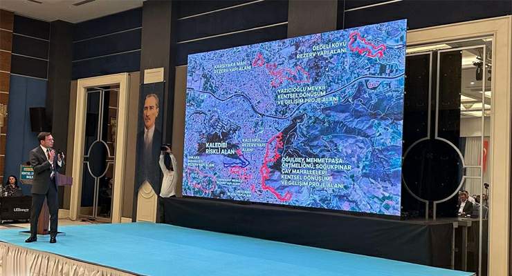“Kentsel Dönüşüm Bütçesi” 450 milyon TL