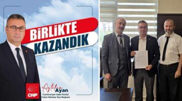 CHP Merkez ilçe başkanı Aytekin Ayan, Seçim sonuçları sonrası teşekkür etti