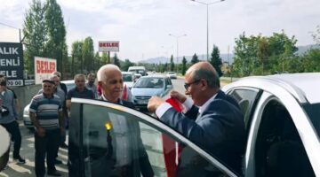 TÜDKİYEB Genel Başkanı Turan Saldırıcıer’e Tokat’ta coşkulu karşılama
