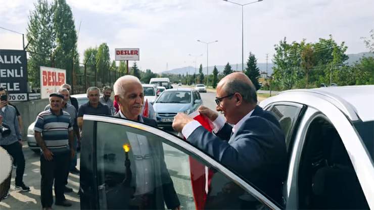 TÜDKİYEB Genel Başkanı Turan Saldırıcıer’e Tokat’ta coşkulu karşılama