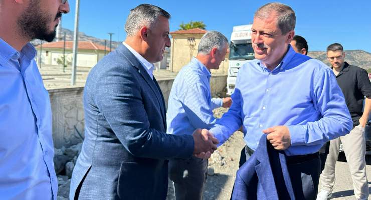 Mustafa Arslan’dan Turhal’da yatırım incelemesi