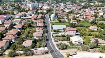 Pazar’da Erkilet Yolu modern bir kimliğe kavuştu, Konforlu ulaşım başladı