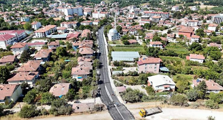 Pazar’da Erkilet Yolu modern bir kimliğe kavuştu, Konforlu ulaşım başladı