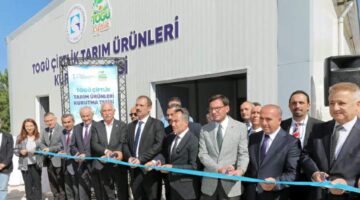 TOGÜ “Çiftlik Tarım Ürünleri Kurutma Tesisi” açıldı