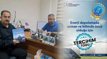 Dr. Bilgin, “TOGÜ enerji depolamada uzmanlaşan bir üniversite”