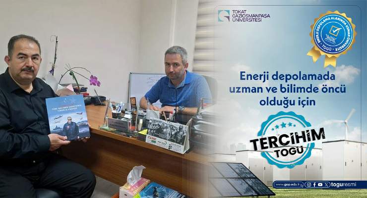 Dr. Bilgin, “TOGÜ enerji depolamada uzmanlaşan bir üniversite”