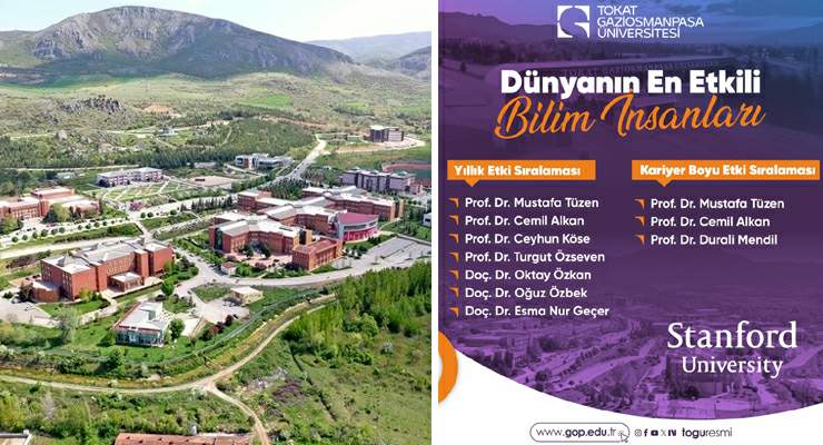 TOGÜ akademisyenleri, Dünyanın en etkili bilim insanları listesinde
