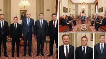 TBMM Başkanı Numan Kurtulmuş’a Tokat Heyeti’nden ziyaret