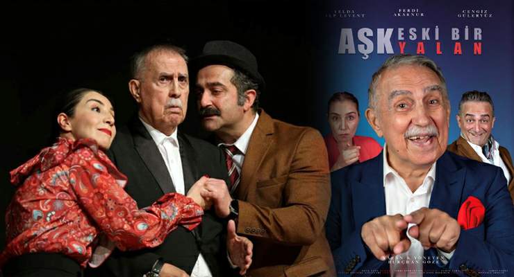 “Aşk Eski Bir Yalan” tiyatro oyunu 18 Ekim’de Tokat’ta