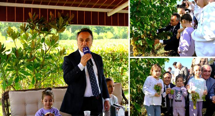 TOGÜ’de bağ bozumu şenliği, “Hasatta Emek, Gönüllerde birlik”