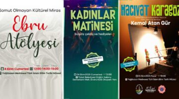 Tokat Belediyesi’nden 3 etkinlik daha