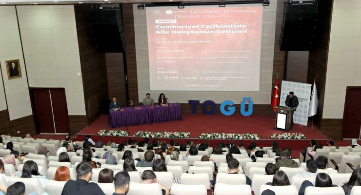 TOGÜ’de, “Cumhuriyet Tarihinde ‘Aile Hukuku’nun Gelişimi” paneli