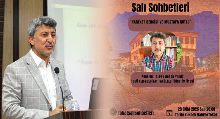 Salı Sohbetleri bu hafta Prof. Dr. Alpay Doğan Yıldız’la başlıyor