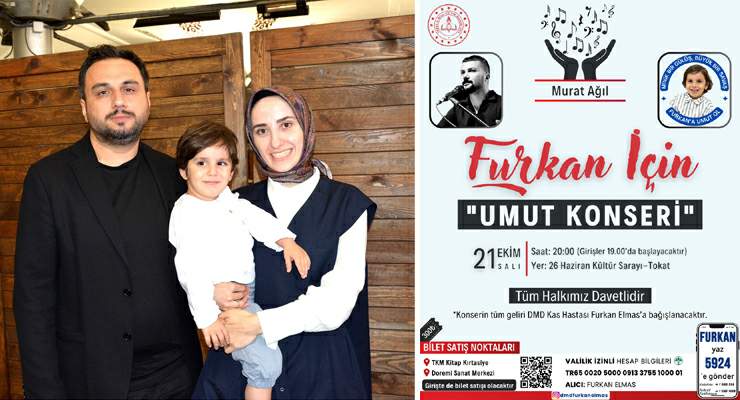 Furkan için ‘Umut Konseri’ne davetlisinizzz!