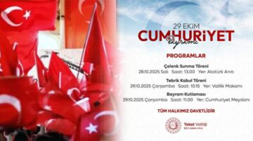 Tokat’ta “Cumhuriyet Bayramı” heyecanı