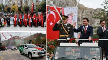 Tokat’ta Cumhuriyet’in 102. yıl gururu