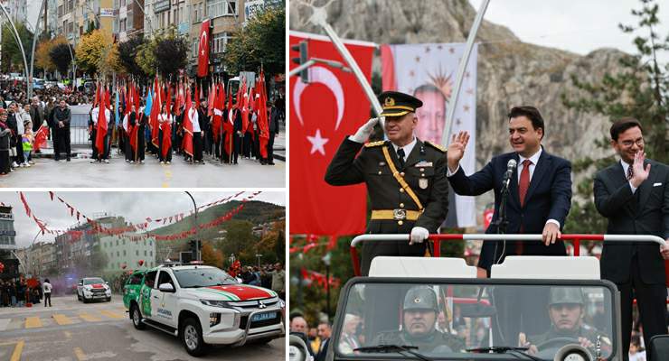 Tokat’ta Cumhuriyet’in 102. yıl gururu