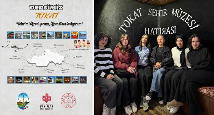 Eğitimde yeni bir model, Yerinde öğrenme, “Dersimiz Tokat Projesi”