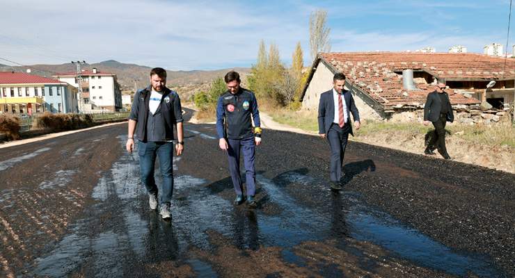 Başkan Yazıcıoğlu sahada, Tokat’ın dört bir köşesinde hizmet atağı