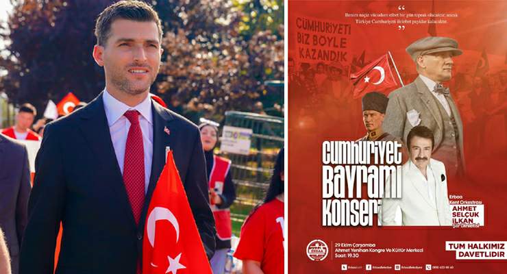 Cumhuriyet Bayramı’nda Ahmet Selçuk İlkan Erbaalılarla buluşuyor