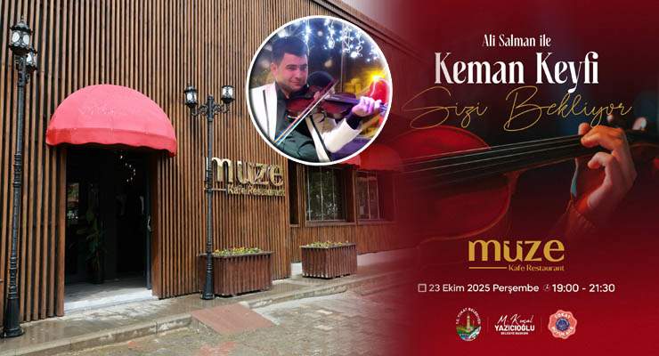 Tokat Belediyesi’nden müzik ziyafeti, “Keman Keyfi”