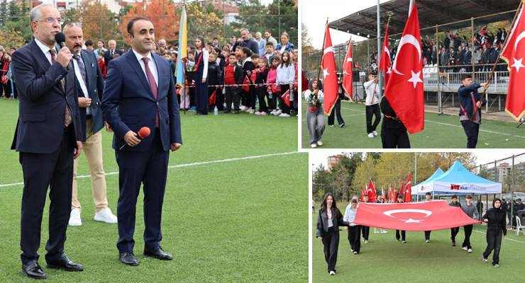 Cumhuriyet Bayramı Zile Stadyumu’nda coşkuyla kutlandı