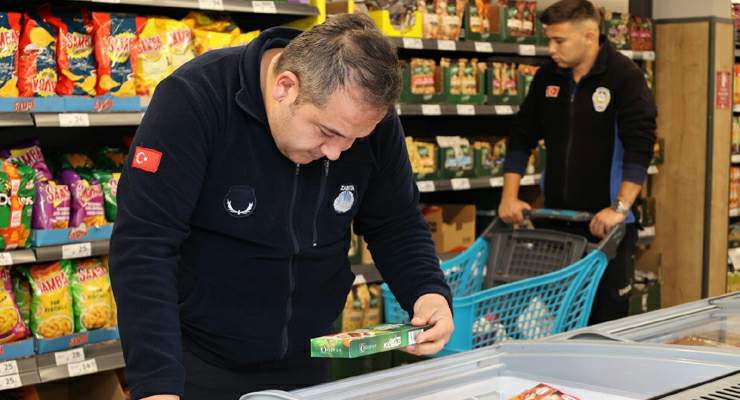 Zile’de marketlere sıkı denetim
