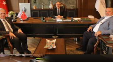 TGC Başkanı Özdemir ve Gazeteci-Yazar Alpay’dan Rektör’e ziyaret