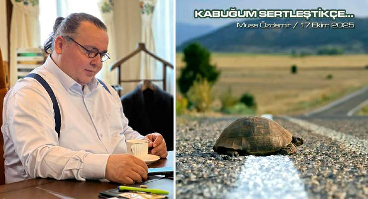 KABUĞUM SERTLEŞTİKÇE…