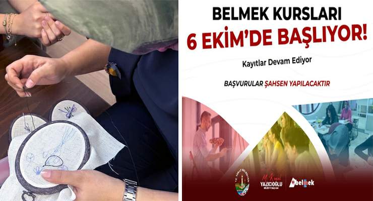 BELMEK Kursları başlıyor, Kayıtlar devam ediyor