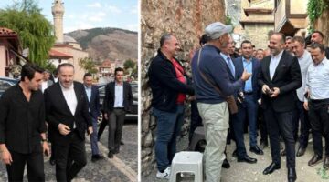 TRT Genel Müdürü Zahid Sobacı, Tokat’ta “Onbeşliler” dizisinin setini ziyaret etti