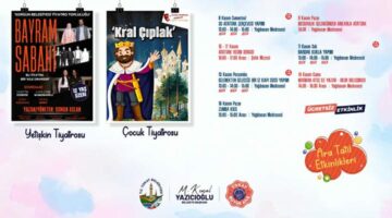 Tokat Belediyesi’nden ara tatilde dolu dolu renkli etkinlikler